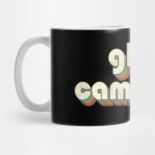 Retro Vintage Rainbow Glen Letters Distressed Style Mug